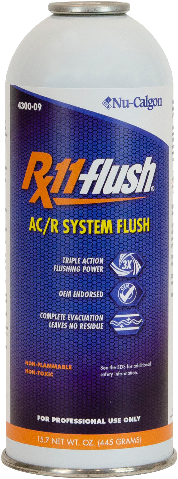 4300-09 RX11 FLUSH 1LB SINGLE CAN - Acid Tests and Neutralizers